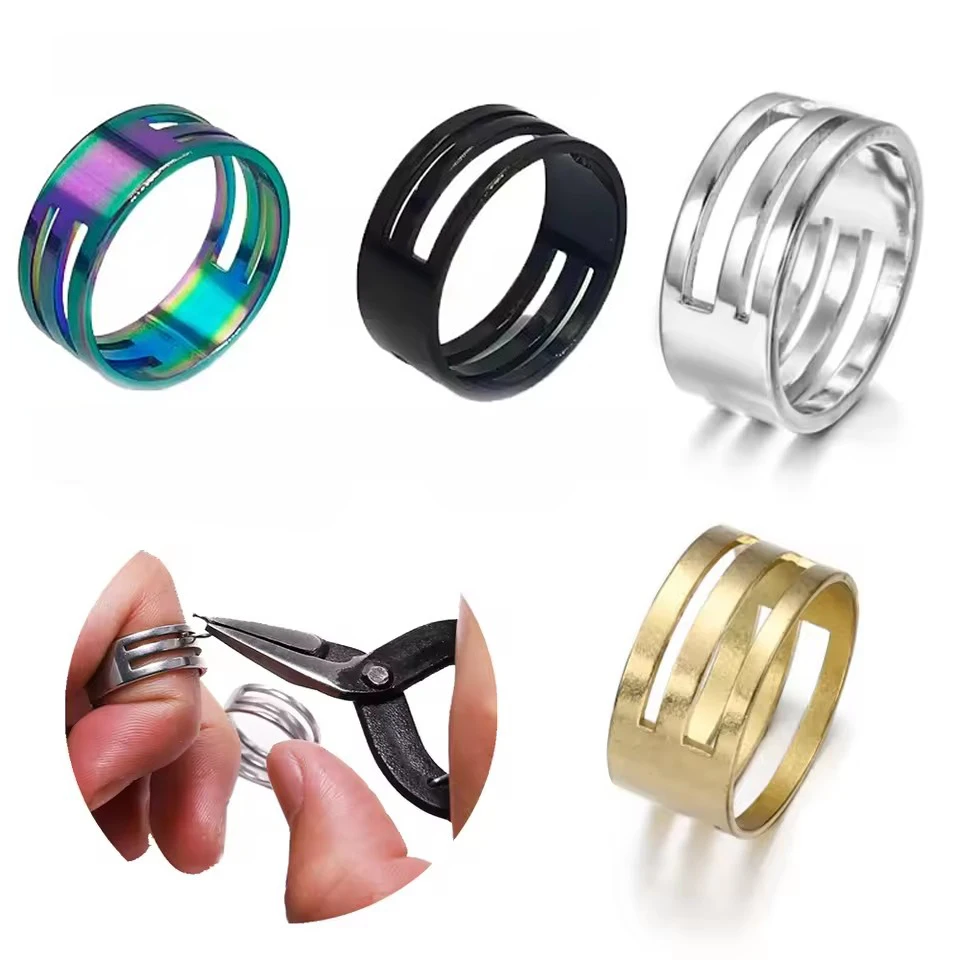 Jump Ring Opening Tools Closing Finger Rings Jewelry Tools Jump Ring Opener For DIY Jewelry Making Jewelry Findings 17/18/19mm