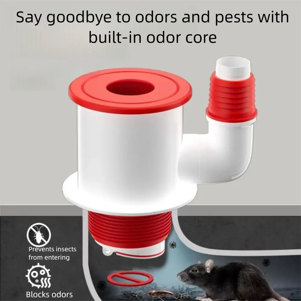 

Силиконовый материал, кухонный канализационный дезодорант, термостойкие двойные герметичные соединители, заглушка, без сабо, дизайн