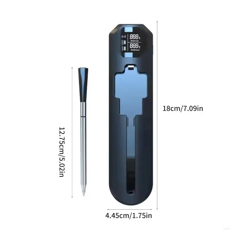 2025 NEW NEW LOEDERY COOKING HORTHORELS Probe Probe for BBQ BBQ في الهواء الطلق والخبز