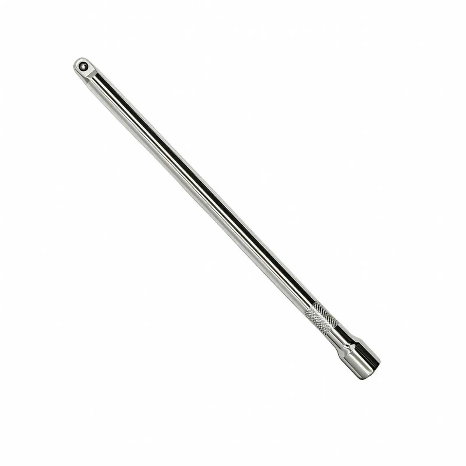 Non Slip Knurled Mirror Wrench Bar 3/8 Inch Drive Socket Extension Rod for Automotive Garage Tools