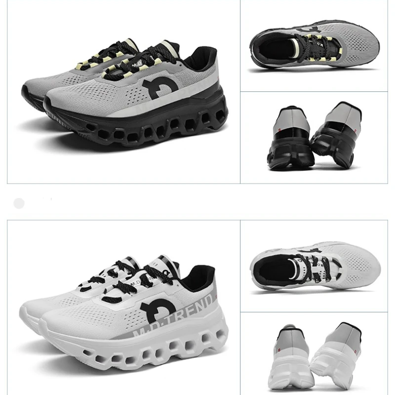 

Fashionable cushioning running shoes, sports new fashion casual breathable mesh men's shoes, trendy shoes
