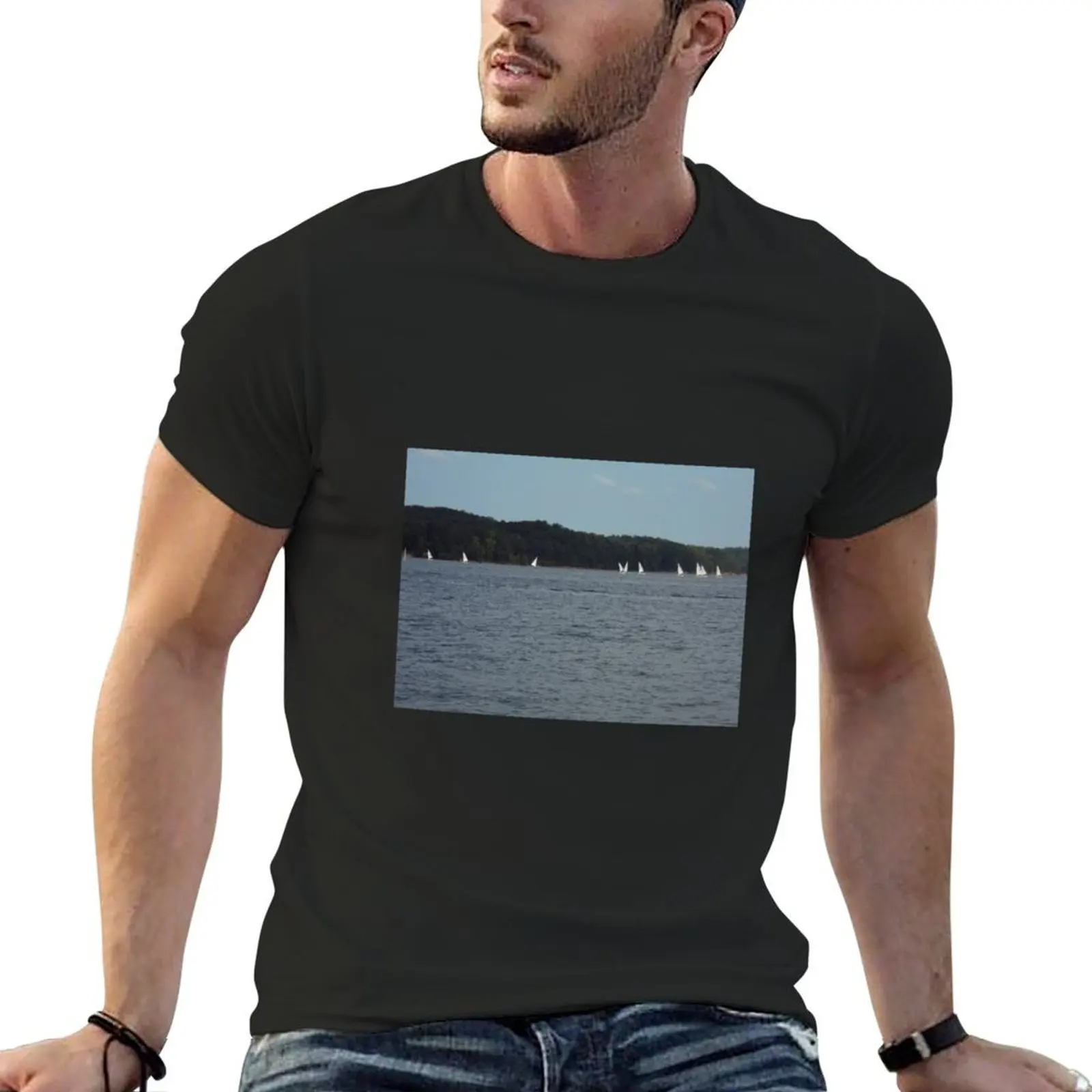 Lake Allatoona Ozark T-Shirt plain blanks graphics fitted t shirts for men