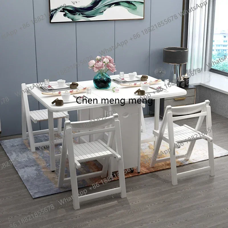 ss03A Gaming Extendable Dining Table Modern White Camping Sticker Dining Table Waterproof Folding Table A Manger Kitchen Furnitu