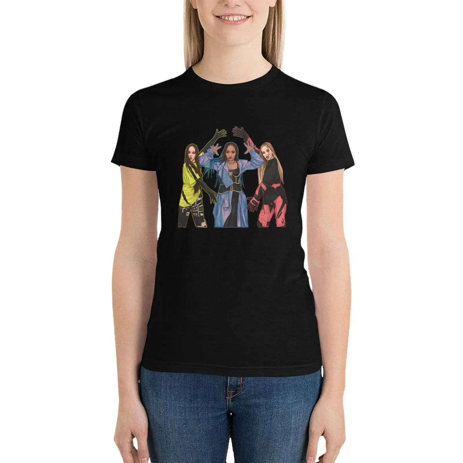 Shine For You || Little Mix T-Shirt summer tops Aesthetic clothing oversized tops Women