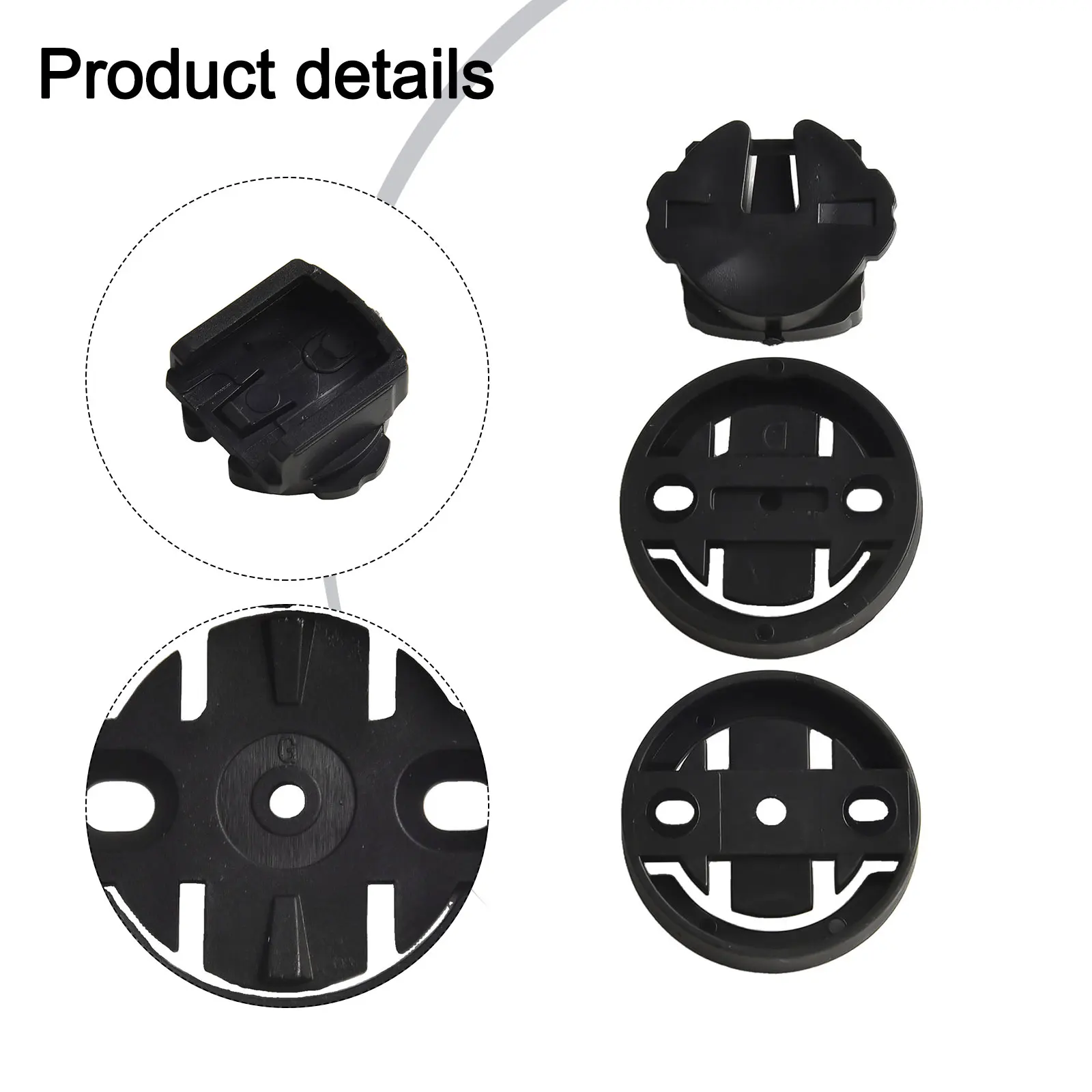 3pcs Bike Bicycle Computer Stopwatch Mount Holder Base For Garmin/For Bryton/ For Cateye Bike Speedometer Mount Bracket Support