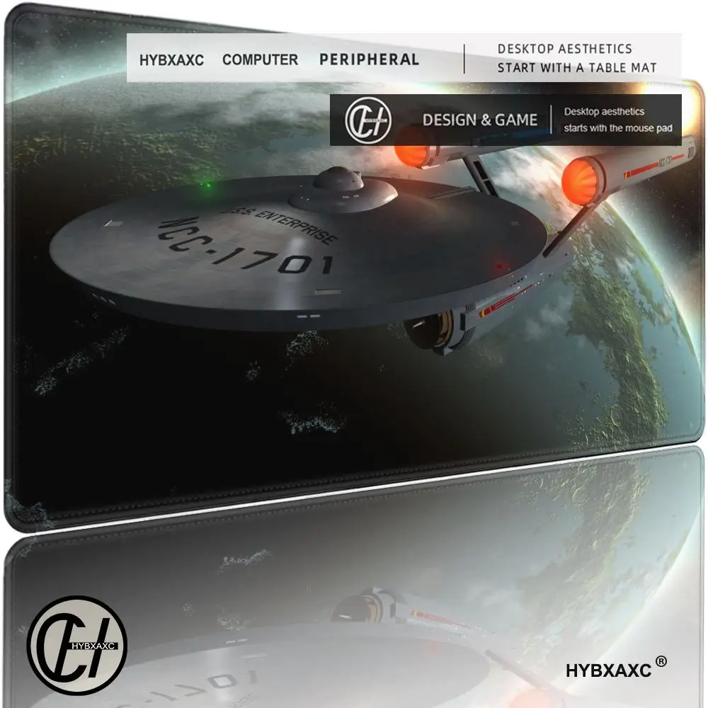 

Star Treks Gaming Pad Desk Mat Mouse Mats Mousepad Gamer Pc Cabinet Games Office Accessories Keyboard Anime Extended HYBXAXC
