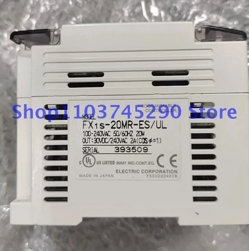 1PCS Brand Original FX1S-20MR-ES/UL New PLC Module FX1S20MRESUL In Box