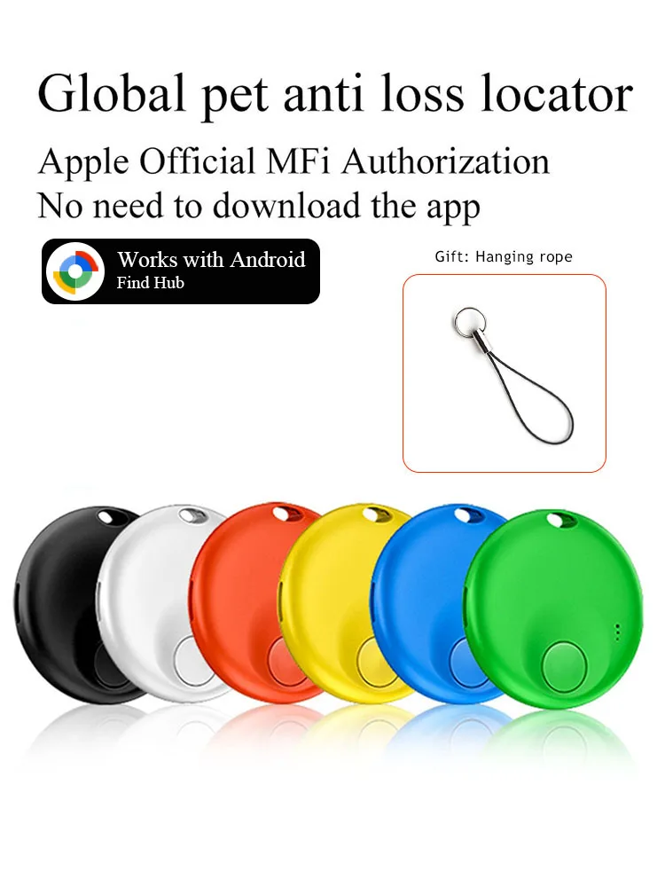 Wesolvet N-Tag Dual System Smart Tracker - Kompatybilny z Apple Find My i Google Find Hub, certyfikowany GFN FMN, do iPhone, Samsung, Xiaomi, OPPO, kluczy — zdjęcie produktu 7