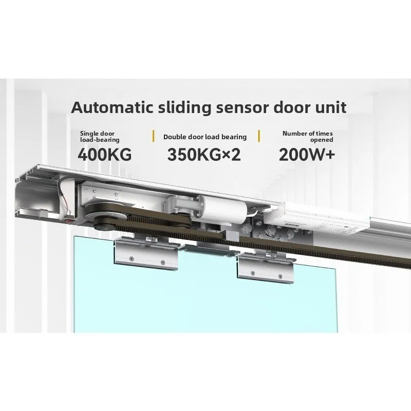 Frameless Electric Heavy Duty 500KG Induction Door Unit R-350 Accessories