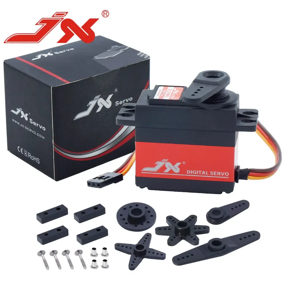JX Servo PDI-6221MG 20KG couple élevé engrenage métallique étanche Servo numérique pour voiture RC chenille RC bateau hélicoptère modèle pièces