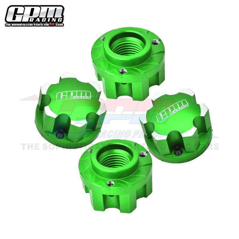 GPM 7075 lichtmetalen velgenadapters voor 1/5 Pro-Line-band HPI Baja XRT X-Maxx