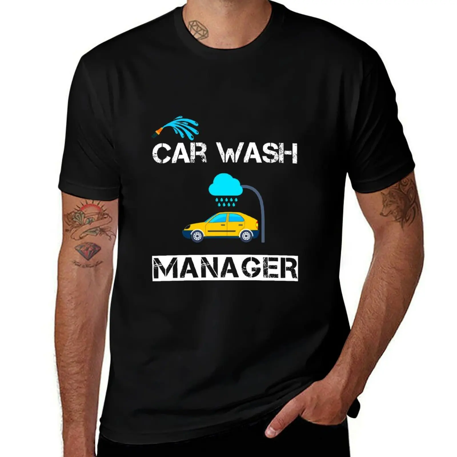 

car wash manager,gift For Car Wash, car wash general manager T-Shirt cotton t shirts high quality t shirt personalised T-Shirt