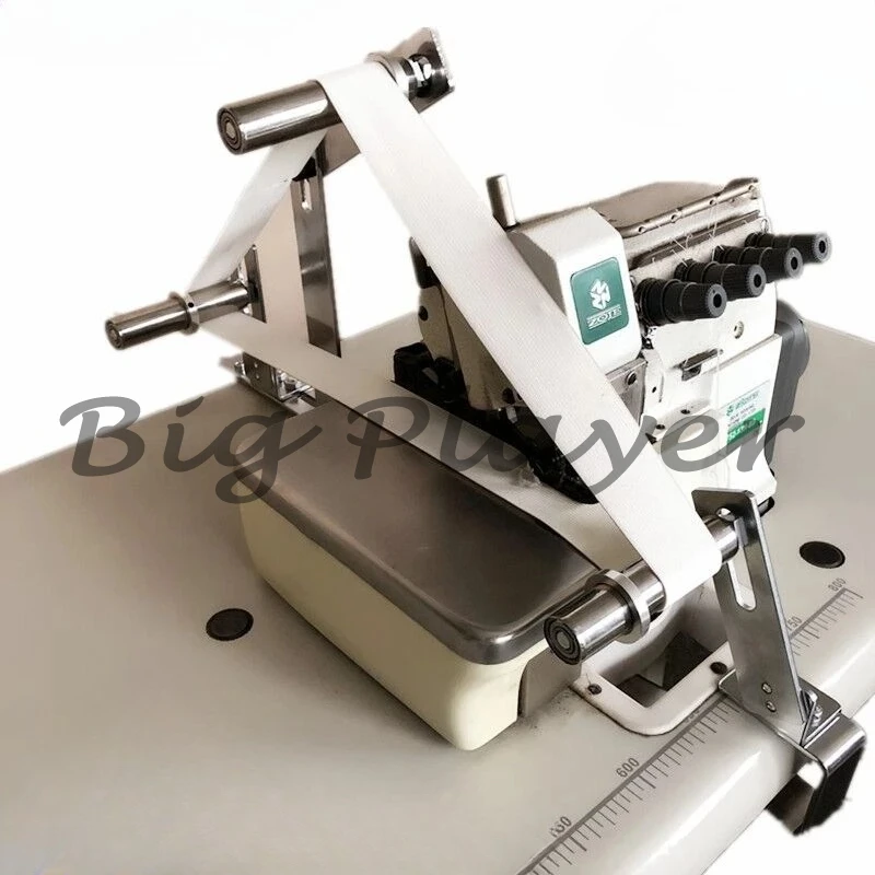 Trousers Making Overlock Machine, Waist-Pulling Elastic Frame & Elastic Band Locking Function