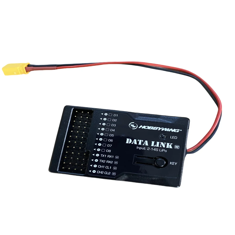 Hobbywing DatalinkV2 สําหรับ X8 X9 12S 14S มอเตอร์ ESC เฟิร์มแวร์ Updater บินอ่านข้อมูล Update โมดูลข้อมูล Link Drone อุปกรณ์เสริม