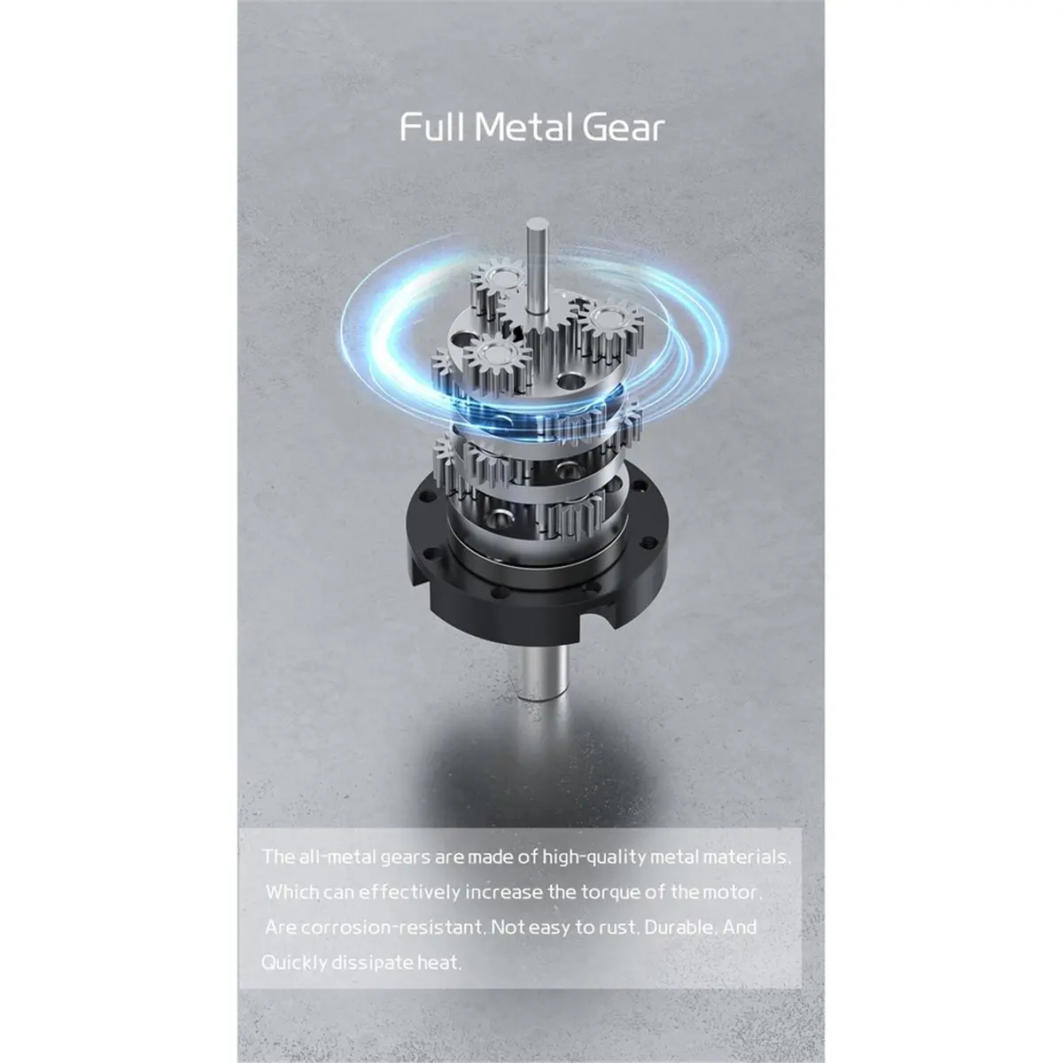 Multi-use Gear Miniature Planetary Gear for Dc Motor 12V-24VHigh Torque,Adjustable Forward and Reverse Rotation,Metal Gear for D