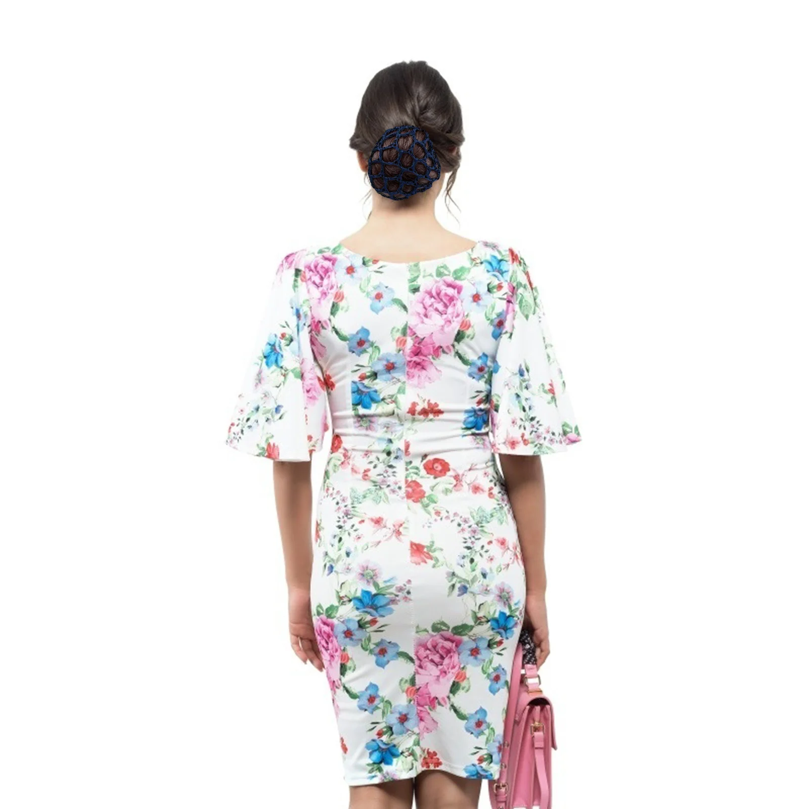 

8 шт., сетки для волос для балета и танцев, эластичная сетка для волос, булочка, невидимый снуд, женские головные уборы для профессиональных танцев и выступлений