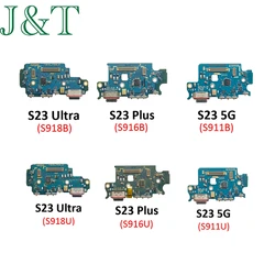 SB Charging Board Port Dock Charger Connector Flex Cable For Samsung S23 Plus Ultra 5G S911B S916B S918B