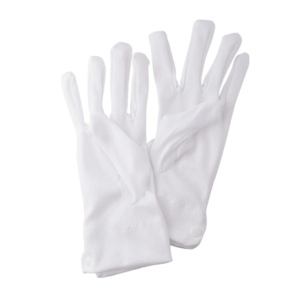White Formal Gloves White Honor Guard Parade Santa Women Men Inspection Formal Tuxedo Gloves Household Cleaning Tools