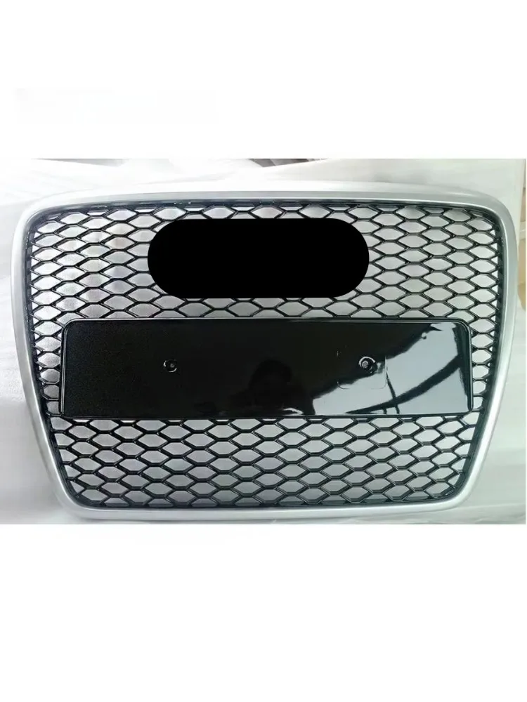 Voor Rs6 Grill Racing Grills Voor Motorkap Grille Auto Voorbumper Grill Centrum Grille Voor A6/S6 C6 2006-2011 - afbeelding 2