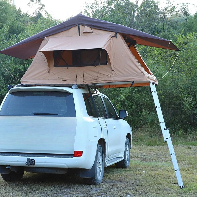 Kurzes Dachzelt, Bergcamping, Reisen, Outdoor, Camping