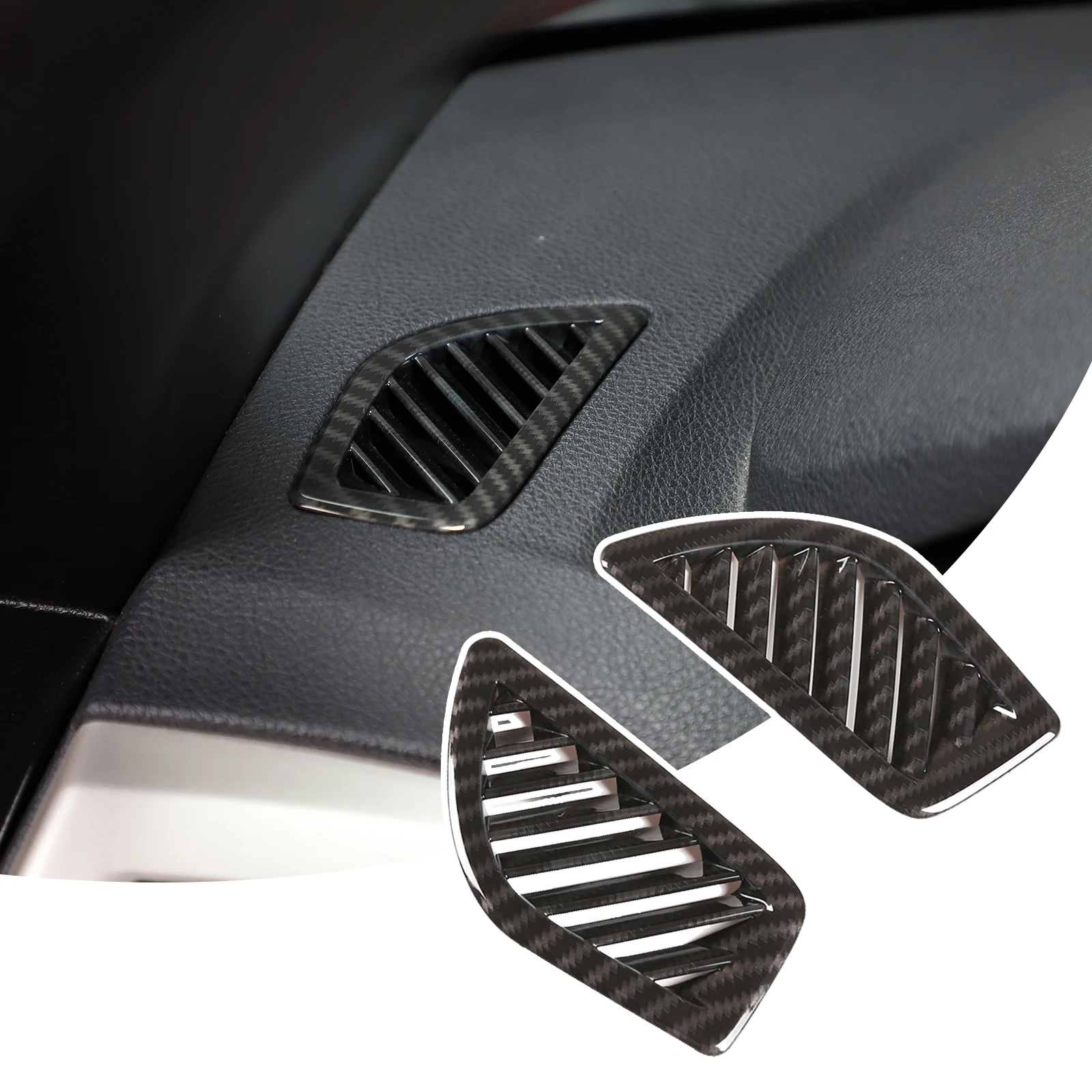 

Car Dashboard Air Conditioning Outlet Vents Frame Cover Trim For BMW 2 Series Sedan F22 F23 2014-2019 Interior Accessories