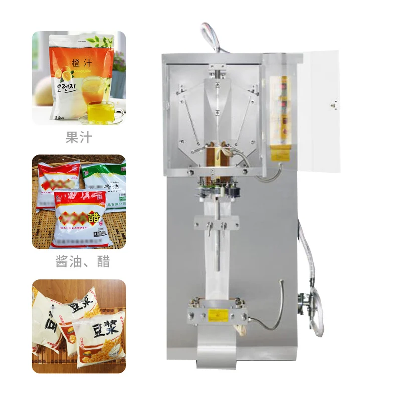 Stainless Steel Packing Machine For Tomato Sauce Honey Shampoo Chili Sauce Ketchup Paste Liquid Packaging Machine Bag Maker