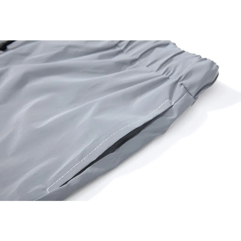 توهج الظلام السراويل العاكسة للجنسين ربيع الخريف عداء ببطء Sweatpants الهيب هوب الرقص كرة السلة الرياضة مدبب الحريم السراويل الكفة