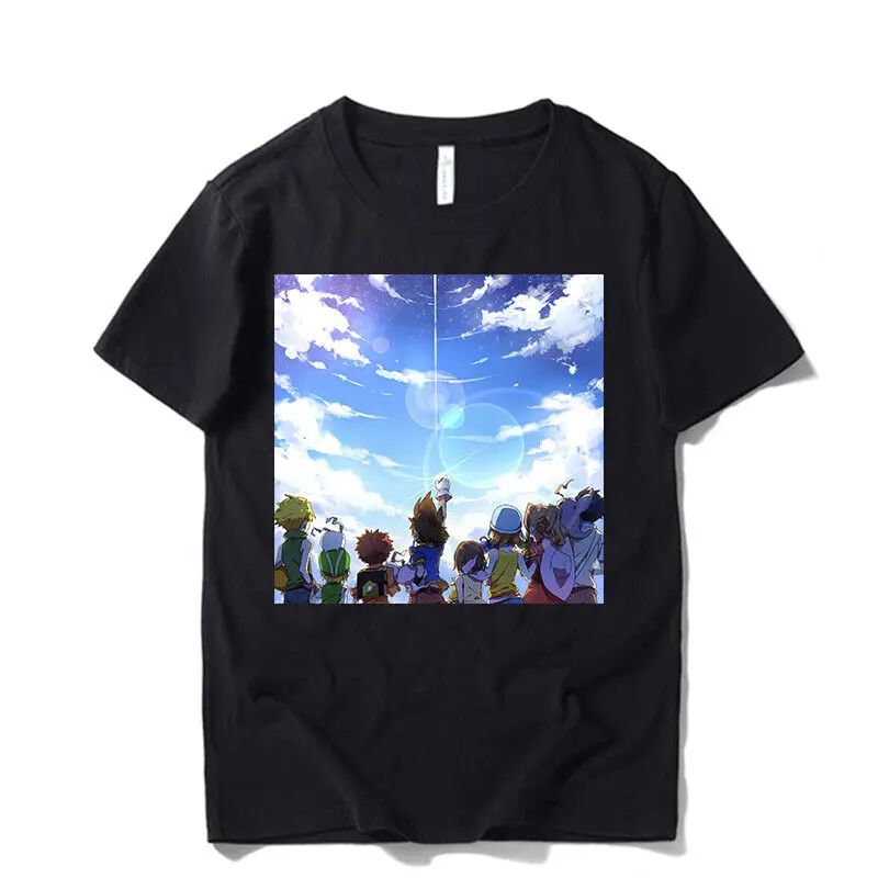 

Digimon Adventure Printed Unisex T-Shirts 100% Cotton