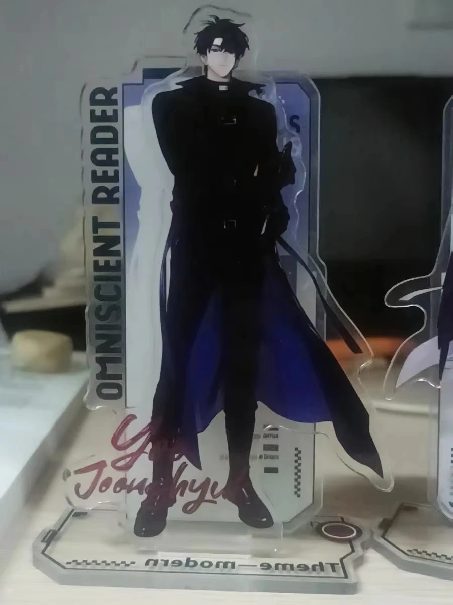 Omniscient Reader's Viewpoint Yoo Joonghyuk Cosplay Stand Model Plate Acrylic Desktop Ornaments Figurine Accessories Props Gifts
