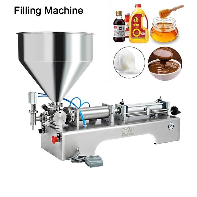 

Машина для розлива жидкостей двойного назначения, полуавтоматическая горизонтальная пневматическая машина для розлива из нержавеющей стали