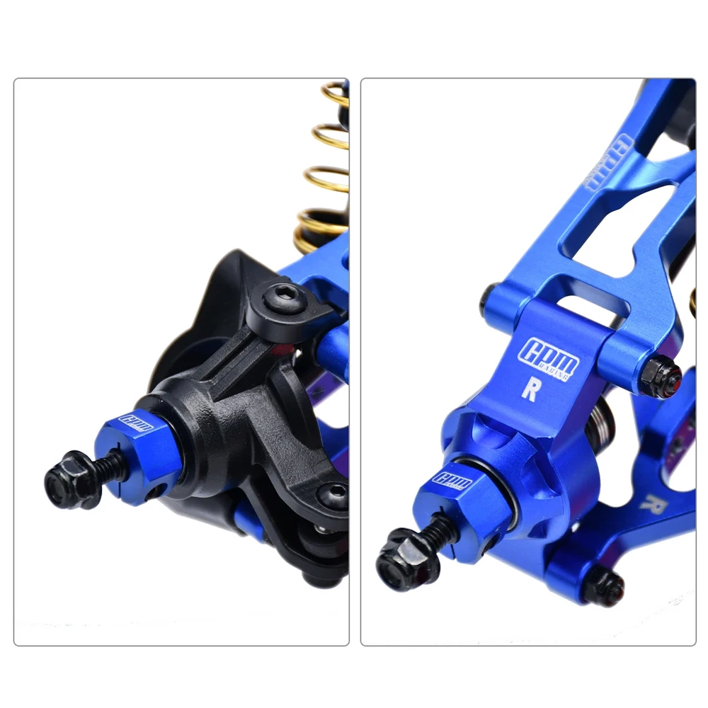 GPM معدن 7075 سبيكة الجبهة الخلفية 12 مللي متر عرافة محاور العجلات 3654 ل TRAXXAS Mini Maxx 107154-1 MINI XRT 108076-1 شاحنة كبيرة RC سيارة #6