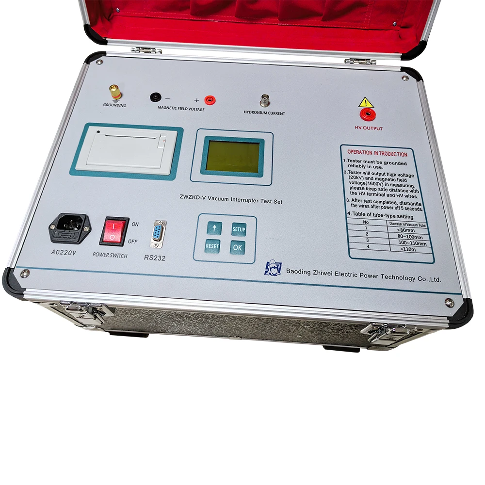 Circuit Breaker Switch Mechanical Characteristic Tester Vacuum (VCB) 20kV/1600V AC220V15% 5% Accuracy 1 Year Warranty