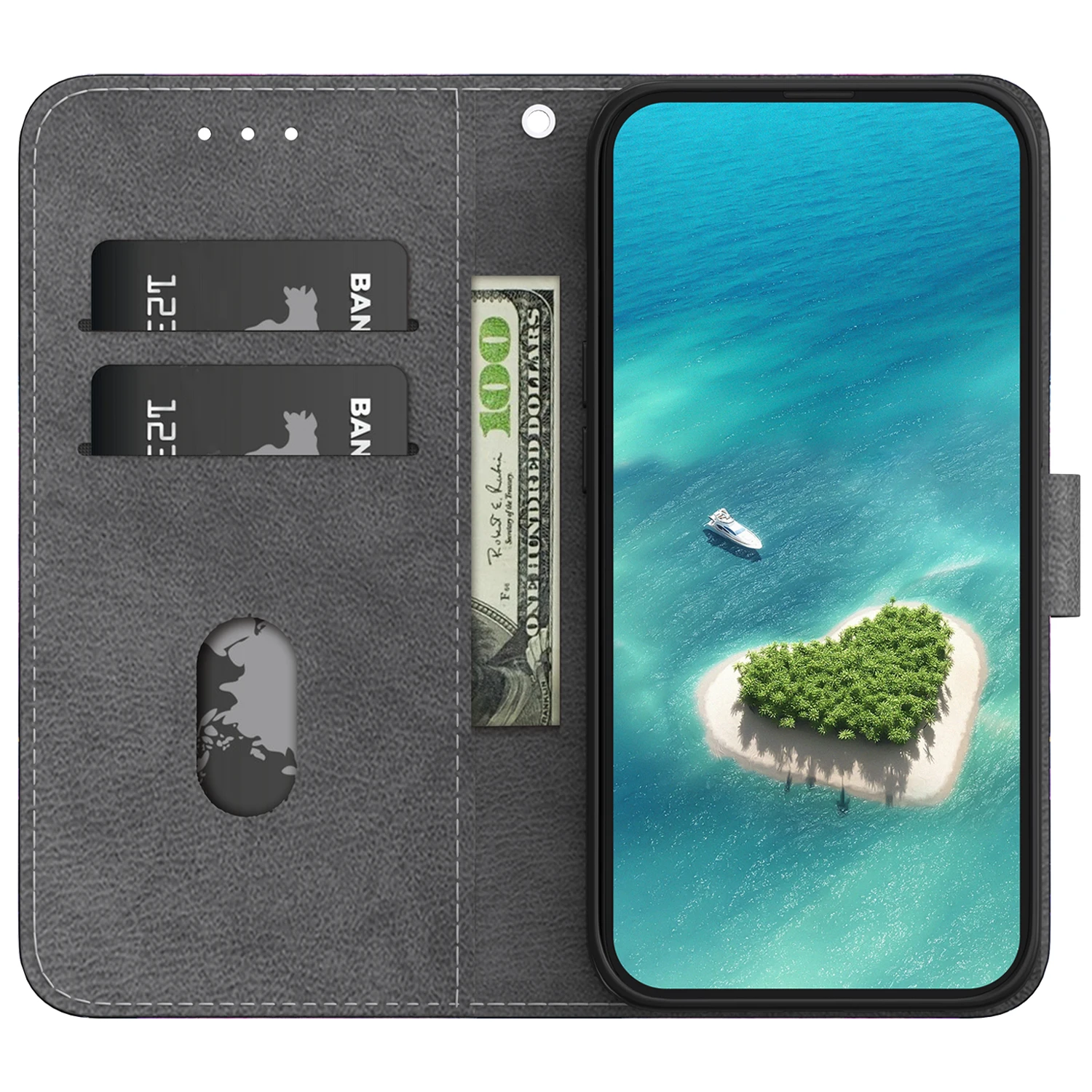 Etui na telefon Beauty do Samsung Galaxy A57 A37 A27 A17 A07 A56 A36 A26 A16 A55 A35 A25 A15 A54 A34 A14 A24, skórzane etui z klapką — zdjęcie produktu 4