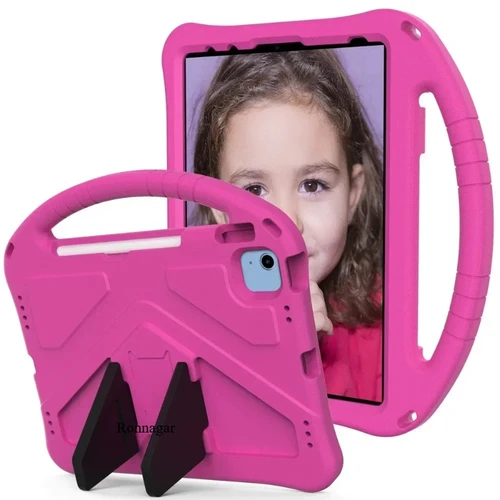 Imagen 2 del producto Funda EVA para niños para iPad A16 2025 11th Air11 13 2024 Pro11 12,9 13 2024 cubierta 10,2 7 8 9 10th Air4 5 10,9 Mini 1 2 3 4 5 6 7 soporte