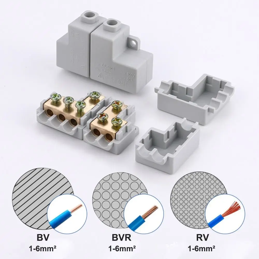 

Docking High Power High Power Splitter Conductor Brass Wire Connector Quick Terminal Block Electrical