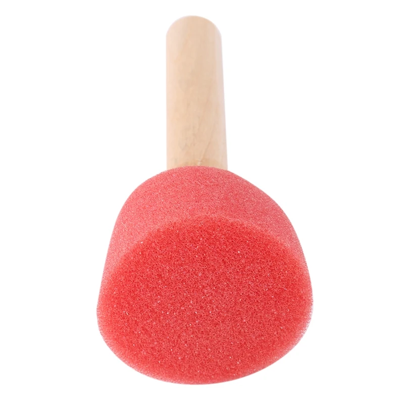 Novo conjunto de escovas de espuma para pintura em esponja, conjunto de 24/pkg, embalagem com valor de escova de espuma-6(1/2 polegadas),6(3/4 polegadas),6(1-3/16 polegadas) 6 (