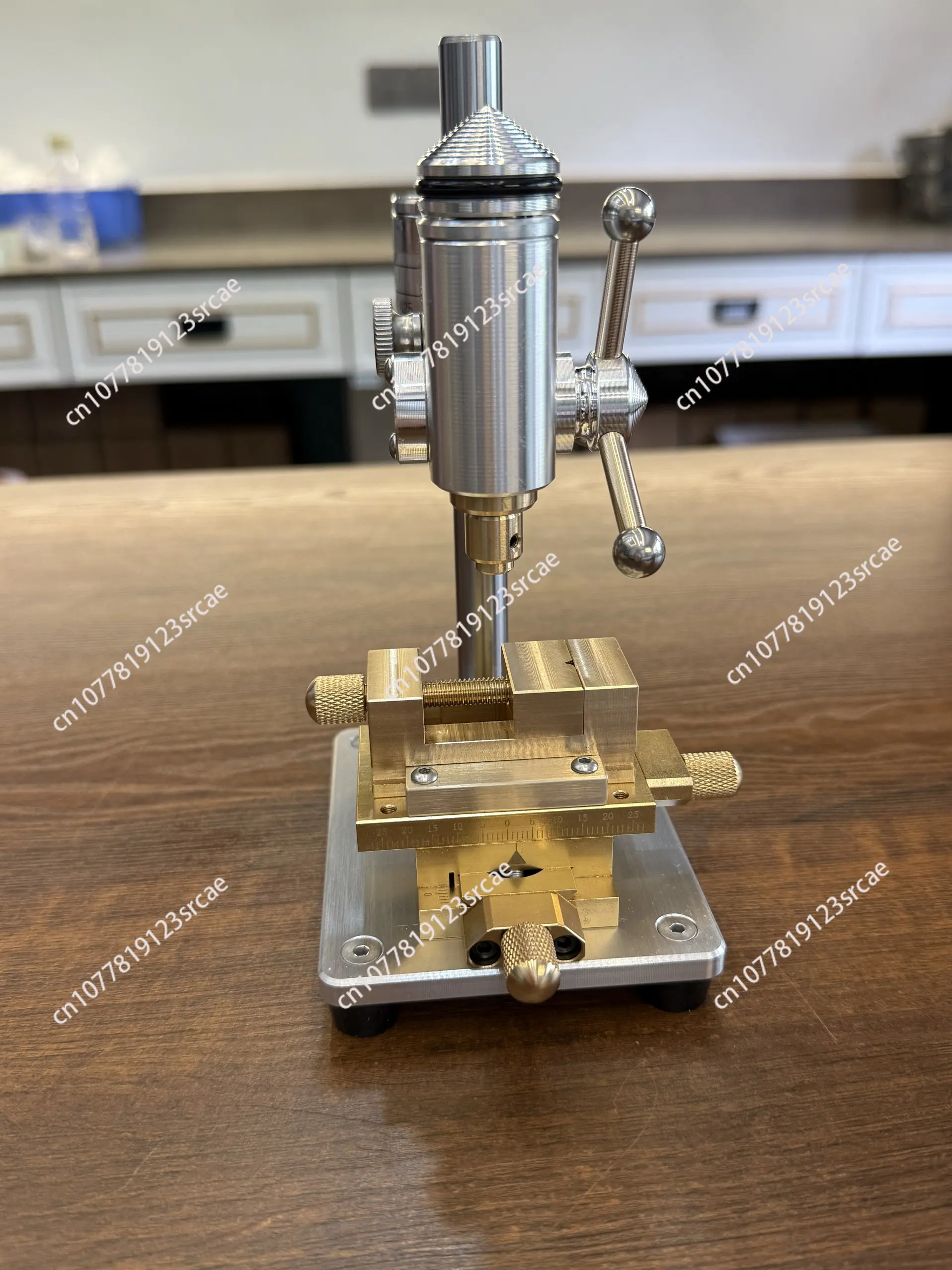 XY Axis Dovetail Guide Miniature Positioning Stage Adjustable Micro Cross Slide Vise For Precision Instrument Testing