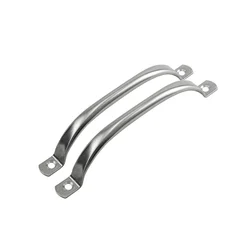 Tiradores de puerta de acero inoxidable, pomo de armario, tiradores plateados para cajón de cocina, 63mm, 79mm, 104mm, 125mm, estilo antiguo, 2 piezas