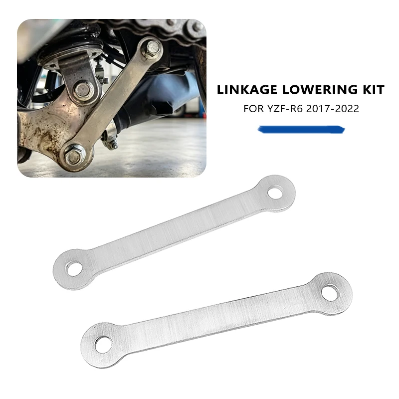 For YAMAHA YZF-R6 2017-2022 Motorcycle Rear Suspension Shock Absorber Body Seat Lowering Links Kit Linkage YZF R6 YZFR6 2021