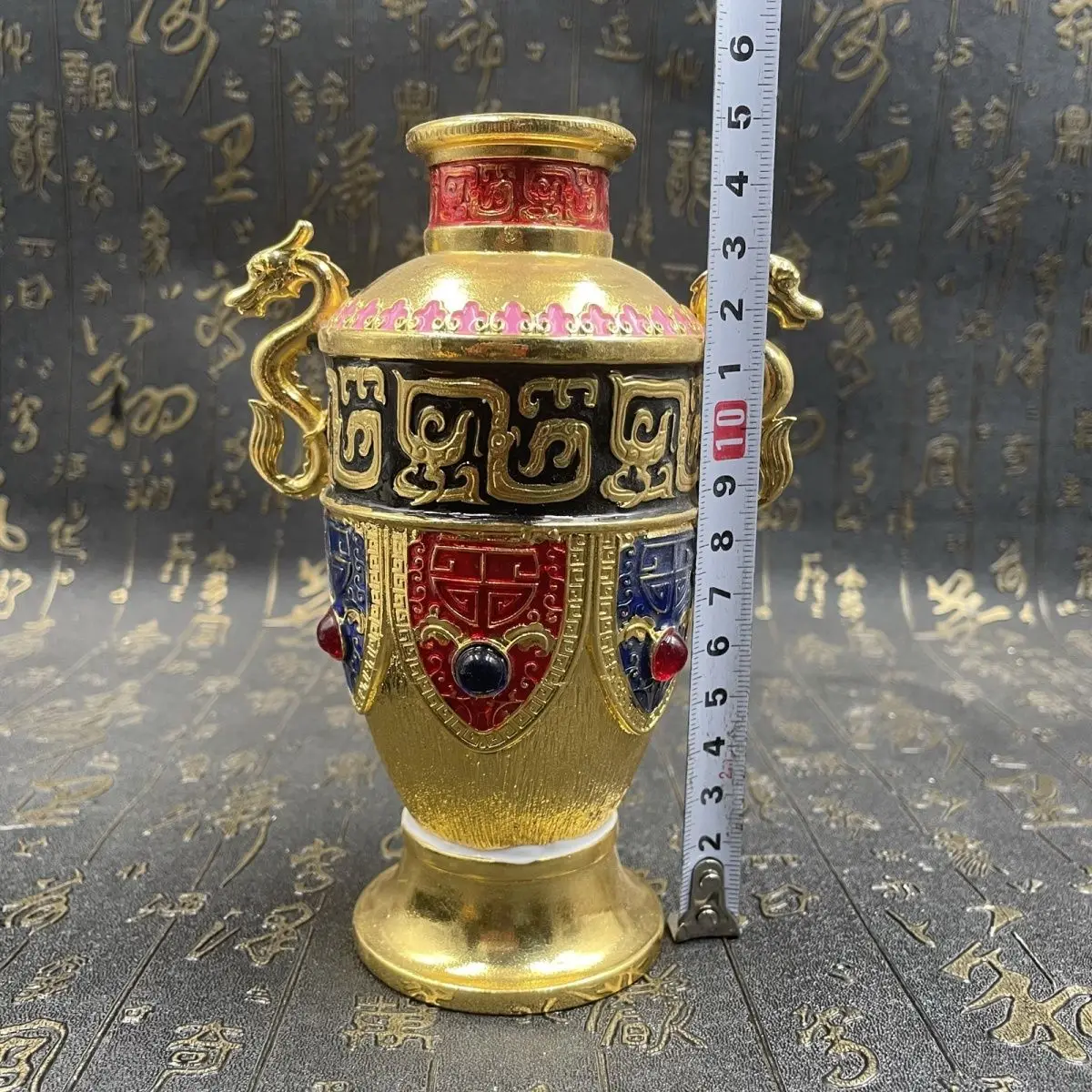 Collection Appreciation Bronze Collection Appreciation Dragon Pattern Boutique Appreciation Craft Exquisite Ornament Art