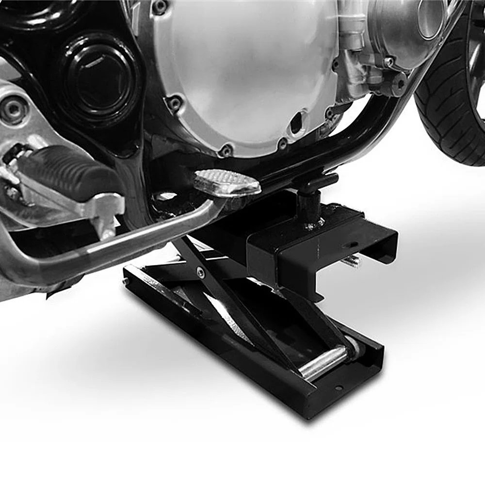 500KG Scissor Hoist Jack Lifting Cranes Motorcycle Repair Stand Center Scissor Lift Hoist Workshop Bench Lifting Tool