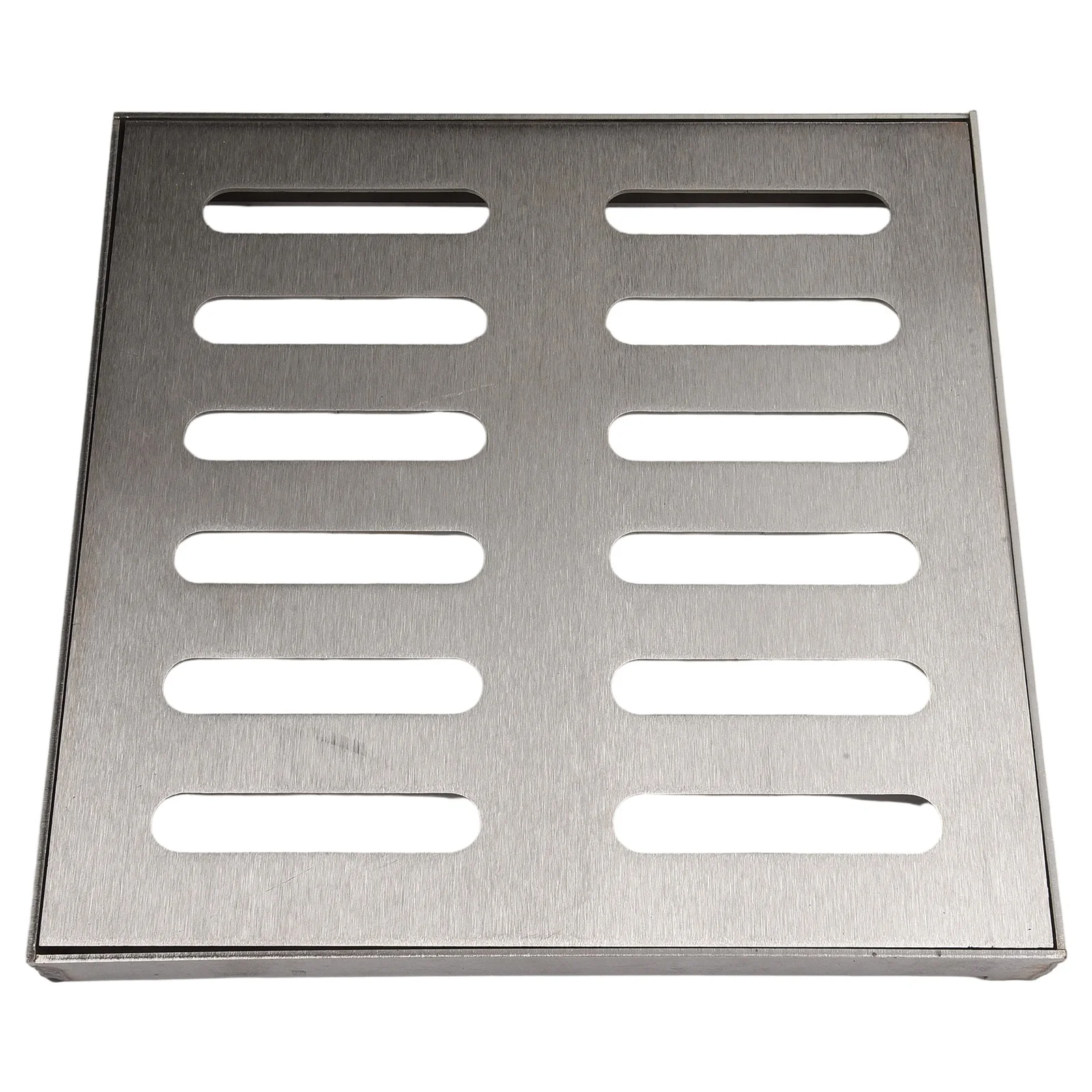 Industrial Grade Stainless Steel Drain Grate with Dual for row Drain Holes for Consistent Flow and Minimal Maintenance