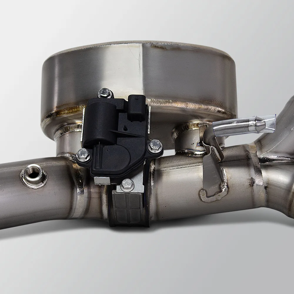 For BMW ADV R1250R R1250GS R1250RS Motorcycle Exhaust Manifold Titanium Alloy Front Pipe Compatible Original Escape Muffler Line