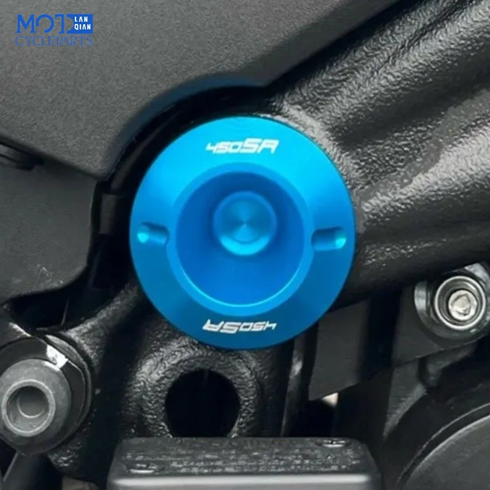 Motorcycle Aluminium For CFMOTO CF MOTO 450MT 450 MT 450 MT450 2024 2025 Frame Hole Cap Plug Frame Insert Swingarm Bolt Cover