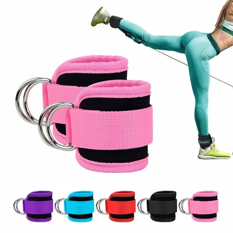 Sangle de cheville de Fitness pour Machines à câble, accessoire de cheville rembourré pour jambes, gymnastique, manchette de cheville, butin, exercices de patins de hanche, grandes ventes