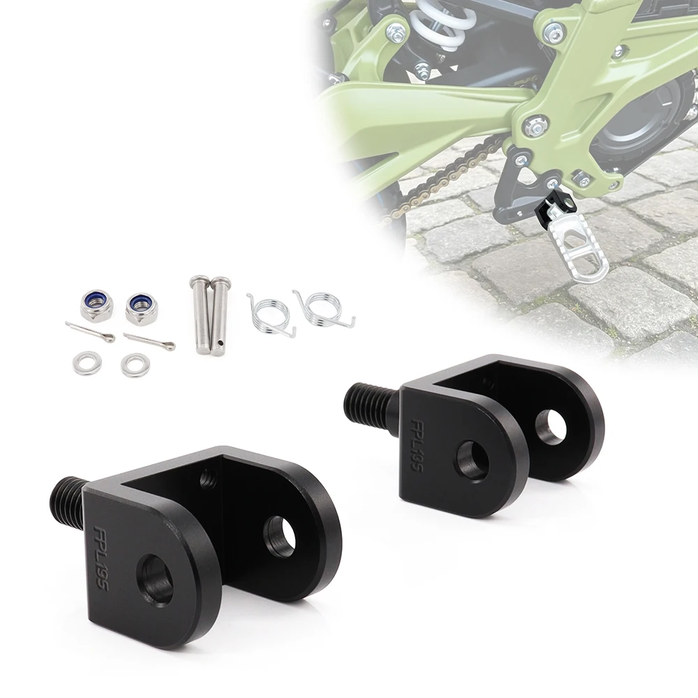 Footpeg Mounts Dirt Bike Footpeg Mounts Foot Pegs Bracket Holder For Surron Light Bee X / S Segway X160 /X260 Talaria Sting