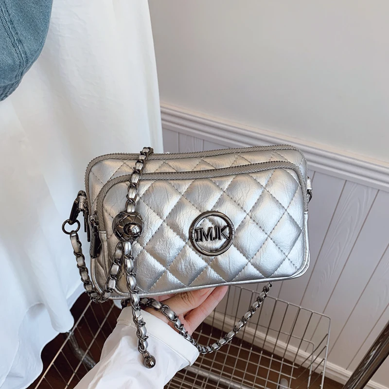 Durável um ombro bolsa feminina bonito impressão maillard estilo campus estudantes saco de corpo cruz ajustável deslocamento único