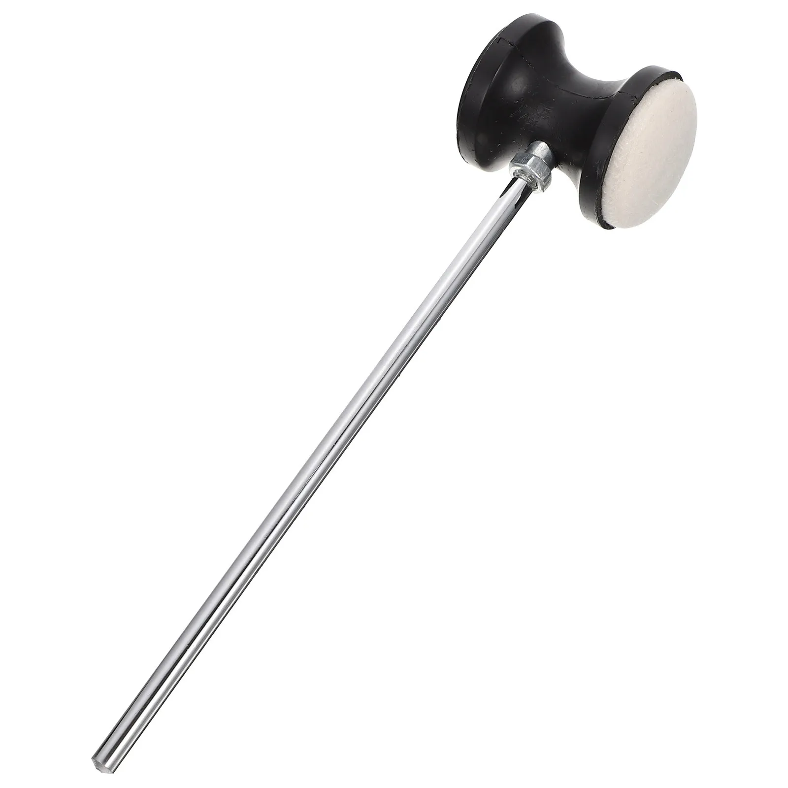 Tambor pedal martelo substituição cabeça de feltro para jazz tambor pontapé eixo aço instrumento percussão peças acessório