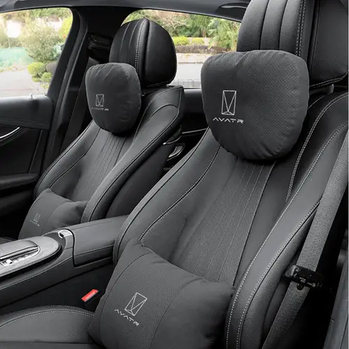 For Avatr 11 07 12 Parts Sticker Interior Key Card Logo Car Accessories Car Neck Headrest Pillow Seat Lumbar Spine Protector - Image 3