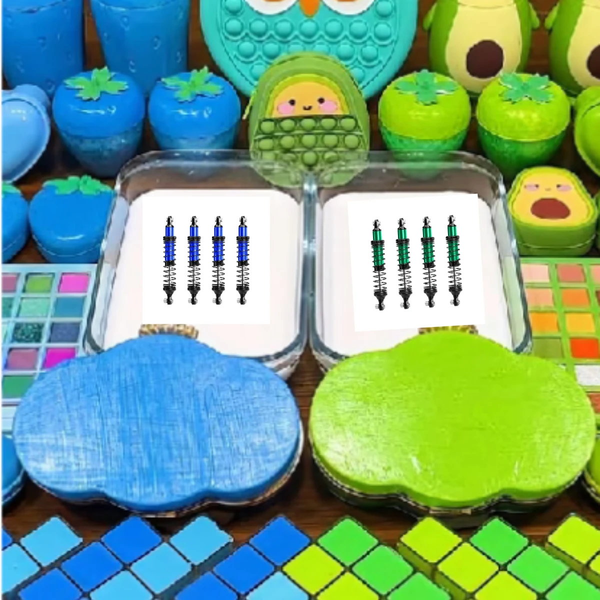 

GPM Alu Front&Rear Adjust Progressive Spring Shock 89mm VANQUISH 1/10 H10 OPtic VPS09027